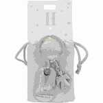 Schlüsselanhänger Buchstabe H + Schutzengel, SA...