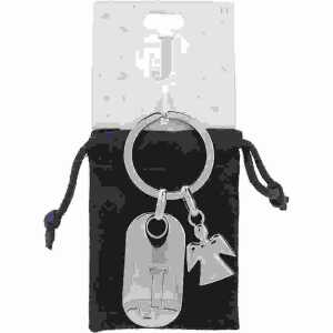 Schlüsselanhänger Buchstabe J + Schutzengel, SA Nr. 11