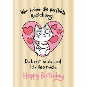 Klappkarte Lieb und Lustig Motiv 03, Depesche