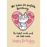 Klappkarte Lieb und Lustig Motiv 03, Depesche