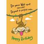 Klappkarte Lieb und Lustig Motiv 06, Depesche