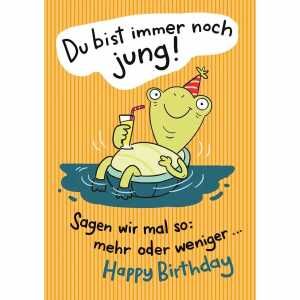 Klappkarte Lieb und Lustig Motiv 09, Depesche