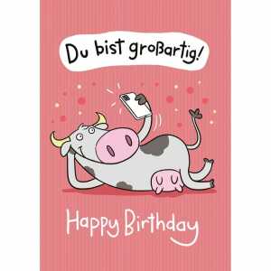 Klappkarte Lieb und Lustig Motiv 11, Depesche