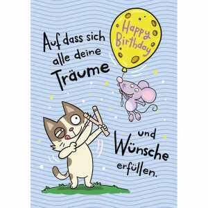 Klappkarte Lieb und Lustig Motiv 13, Depesche