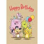 Klappkarte Lieb und Lustig Motiv 23, Depesche