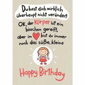 Klappkarte Lieb und Lustig Motiv 26, Depesche