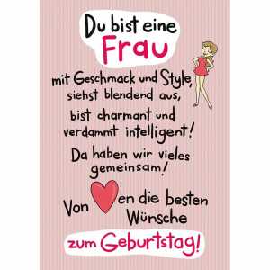 Klappkarte Lieb und Lustig Motiv 30, Depesche