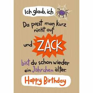 Klappkarte Lieb und Lustig Motiv 36, Depesche