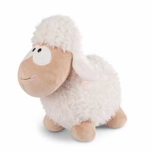NICI Plüsch Schaf weiß 22cm stehend, NICI GREEN