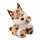 NICI Plüsch Luchs Lyka 20cm liegend, NICI GREEN