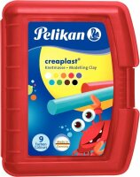 Pelikan Knetmasse Creaplast Kinderknete 198/10R rot, 10...