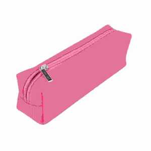 Schlamperetui Retro Pink 22x7x7cm, mit Reißverschluss