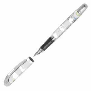 Füllhalter Life is beautiful Iridium M Metallclip Softtouch-Griffstück