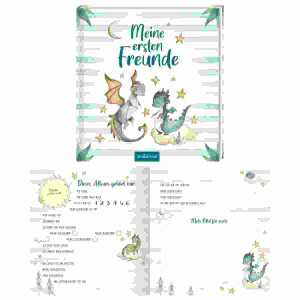 Meine ersten Freunde Drachen, Aquarell-Optik