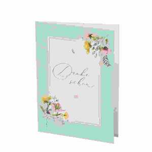 Kartenset Jardin B6 Dankeschön