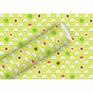 Geschenkpapier 2mx70cm Kleines Glück, Braun & Company