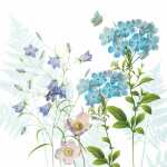 Servietten 33x33cm Blue Harmony, Atelier 20er, 3lagig,...