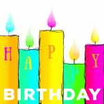 Servietten 33x33cm Colour Candles, Atelier 20er, 3lagig