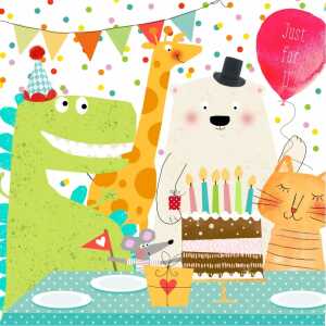 Servietten 33x33cm All my Friends, Atelier 20er, 3lagig,