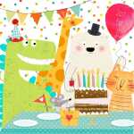 Servietten 33x33cm All my Friends, Atelier 20er, 3lagig,