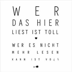 Servietten 25x25cm Voll toll, 20er, 3lagig, Braun & Company