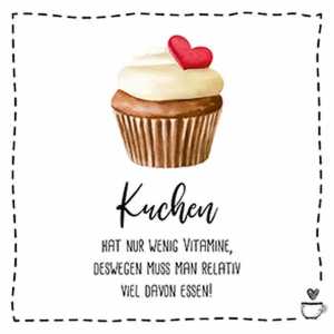 Servietten 25x25cm Kuchen, 20er, 3lagig, Braun & Company
