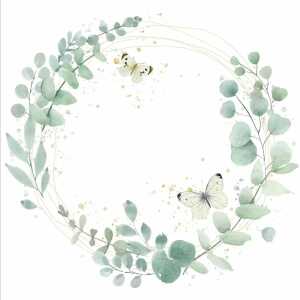 Servietten 33x33cm Festlich, Atelier 20er, 3lagig, Braun & Company