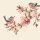 Servietten 33x33cm  Cherry Blossom Love, Atelier 20er, 3lagig, Braun & Company