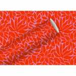 Geschenkpapier 2mx70cm Kraft Portofino rot, By Nature,...