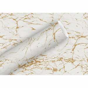 Geschenkpapier 2mx70cm Marmor grau, Braun & Company