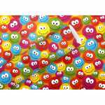 Geschenkpapier 2mx70cm Just Smileys, Braun & Company