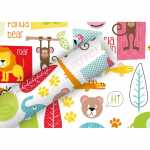 Geschenkpapier 2mx70cm Little Zoo, Braun & Company