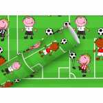 Geschenkpapier 2mx70cm Fußball, Braun & Company