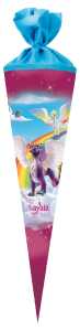Nestler Schultüte Filzv. 70 cm rund bayala Dra2 Schleich