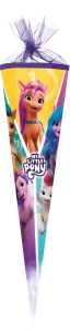 Nestler Schultüte Tüllv. 85 cm 6-eckig My littlePony5 Hasbro