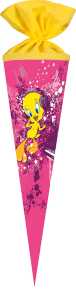 Nestler Schultüte Filzv. 70 cm rund Tweety WarnerB