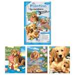 Malen nach Zahlen Junior Hundewelpen, 3 Bilder,...