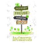 Geburtstagskarte MIDI Pfeile 4016723457331
