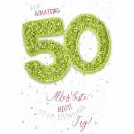 Zahlenkarte 50. Geburtstag Eulzer 4016723543133