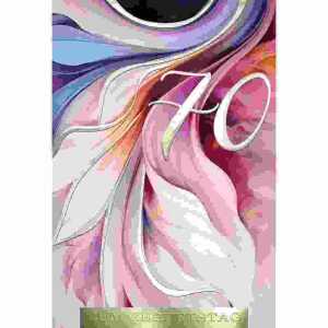 Zahlenkarte 70. Geburtstag Kurt Eulzer 4016723544062