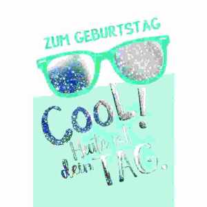 Glückwunschkarte Brille 4016723822535