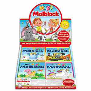 DISPLAY Malblöcke Mini 48 Teile