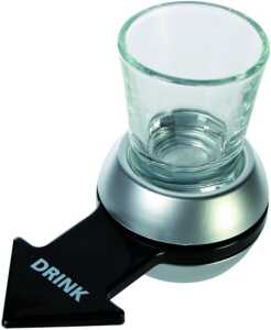 OOTB Trinkspiel Spin the Arrow mit Shooter-Glas &