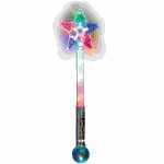 LED Prisma-Kugel-Stern Stab, inkl. Batterien