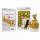 Adventskalender Set 115x190mm, zum Verschenken 24xCPP-Bodenbeutel