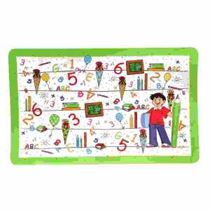 Schreibunterlage Schulanfang 40x60cm, aus Papier 350 g, laminiert