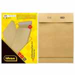 Faltentasche B4 o.F 4cm Boden hk 10er braun natur,...