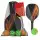 Pickleball-Set 2 Schläger 4 Bälle FSC100%, 6-teiliges Set: