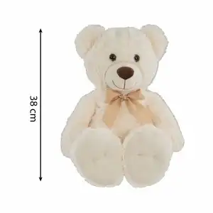 Idena Plüsch Teddybär 38cm cream