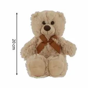 Idena Plüsch Teddybär 20cm beige